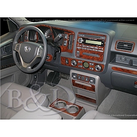 B & I Fender Dash Panel Trim WD911ASDB