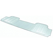 Rubber Queen Floor Mat - Cut-To-Fit Vinyl Beige Single - 70573