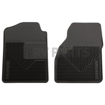 Husky Liner Floor Mat - Direct-Fit Black TPE - Thermoplastic Elastomer Set of 2 - 51031