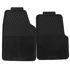 Highland Floor Mat - Direct-Fit Black Rubber Set of 2 - 4602300