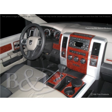 B & I Fender Dash Panel Trim WD912ADP2M-1