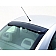 GT Styling Rear Window Deflector 50610