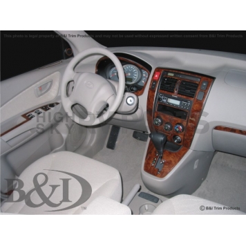 B & I Fender Dash Panel Trim WD576ASDB
