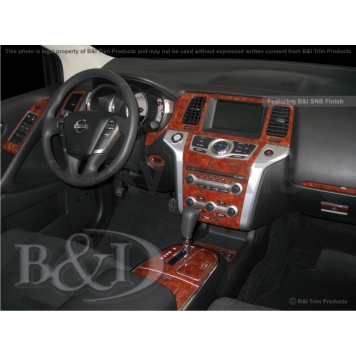 B & I Fender Dash Panel Trim WD880ASDB