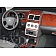 B & I Fender Dash Panel Trim WD883BSDB