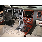 B & I Fender Dash Panel Trim WD885BSDB