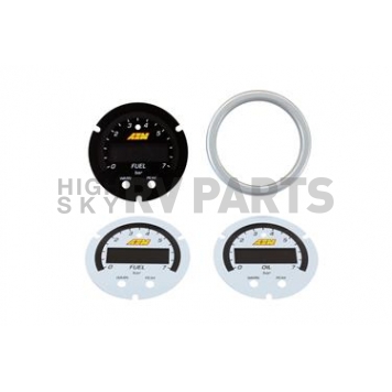 AEM Electronics Gauge Face Overlay - White Daytime Color/ Nighttime Color - 300301ACC