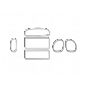 American Car Craft Dash Panel Trim 031032