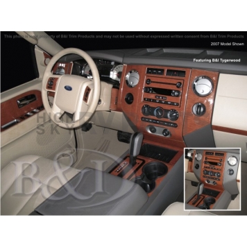 B & I Fender Dash Panel Trim WD893CSDB
