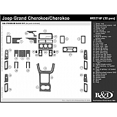 B & I Fender Dash Panel Trim WD274FDEA