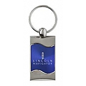 Automotive Gold Key Chain 3075NAVBLU