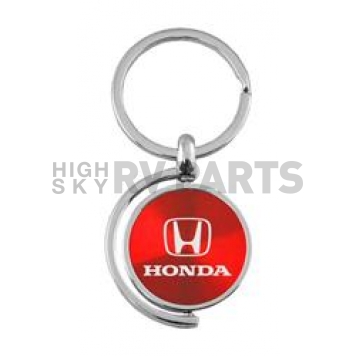 Automotive Gold Key Chain 1025HONRED