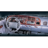 B & I Fender Dash Panel Trim WD712CSNB
