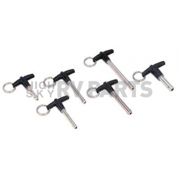 Moroso Performance Quick Release Pin 1/4 Inch x 1 Inch T-Handle Set Of 2 - 90380