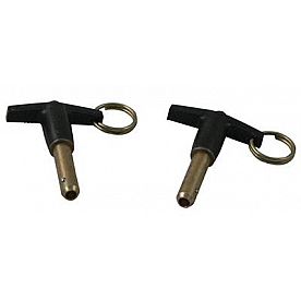 Moroso Performance Quick Release Pin 3/8 Inch x 1 Inch T-Handle Set Of 2 - 90410