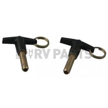 Moroso Performance Quick Release Pin 3/8 Inch x 1 Inch T-Handle Set Of 2 - 90410