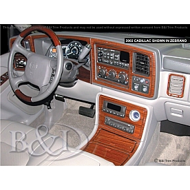 B & I Fender Dash Panel Trim WD481ASCD