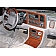 B & I Fender Dash Panel Trim WD481ASZBO