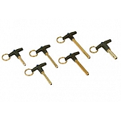 Moroso Performance Quick Release Pin 1/2 Inch x 2-1/2 Inch T-Handle Set Of 2 - 90440