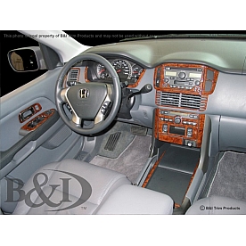 B & I Fender Dash Panel Trim WD590ADET