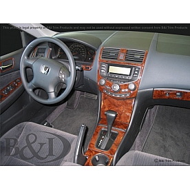B & I Fender Dash Panel Trim WD483BSDB