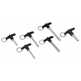 Moroso Performance Quick Release Pin 1/4 Inch x 2 Inch T-Handle Set Of 2 - 90395