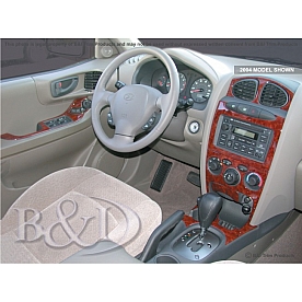 B & I Fender Dash Panel Trim WD592BSNB