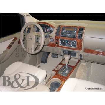 B & I Fender Dash Panel Trim WD595ASNB
