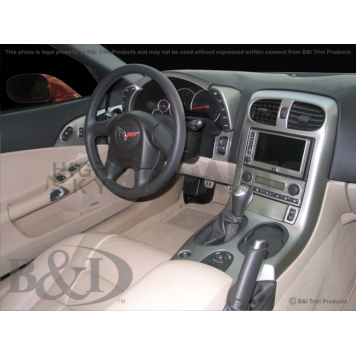 B & I Fender Dash Panel Trim WD604ASNB