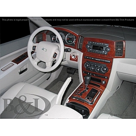 B & I Fender Dash Panel Trim WD655CRBA