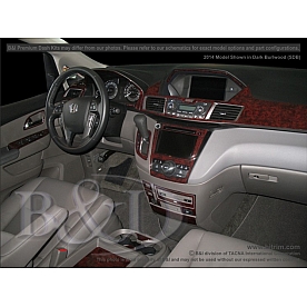 B & I Fender Dash Panel Trim WD1012DSDB