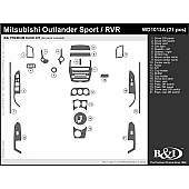 B & I Fender Dash Panel Trim WD1013ADET