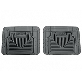 Husky Liner Floor Mat - Multi-Fit Gray TPE - Thermoplastic Elastomer Set of 2 - 52032