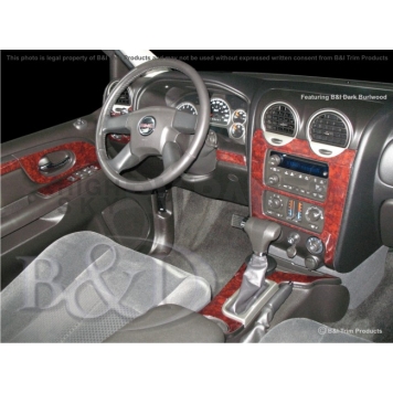 B & I Fender Dash Panel Trim WD657BDEN