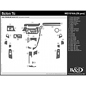 B & I Fender Dash Panel Trim WD1016ADRW