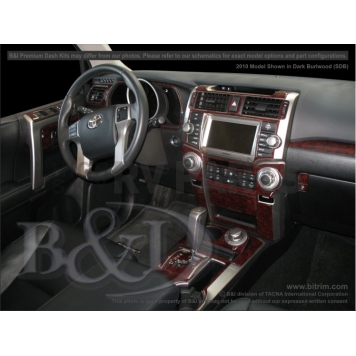 B & I Fender Dash Panel Trim WD1044ASDB