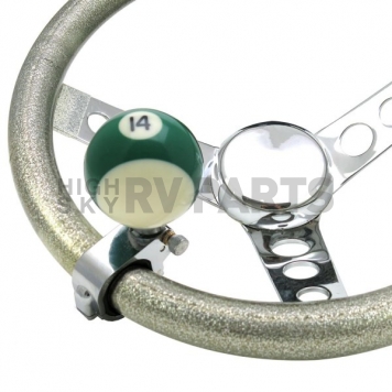 American Shifter Company Steering Wheel Knob 15722-1