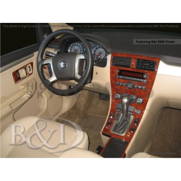 B & I Fender Dash Panel Trim WD874ASNB-1