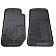 Highland Floor Mat - Multi-Fit Black Rubber Set of 2 - 4602900