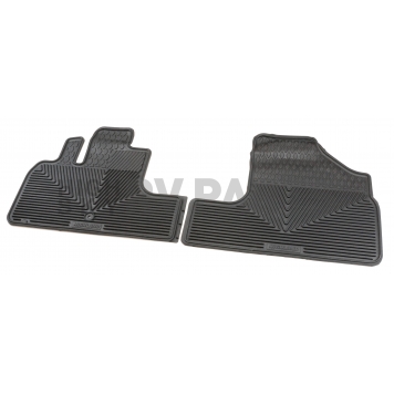 Highland Floor Mat - Direct-Fit Black Rubber Set of 2 - 4601900