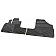 Highland Floor Mat - Direct-Fit Black Rubber Set of 2 - 4601900