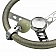 American Shifter Company Steering Wheel Knob 15724