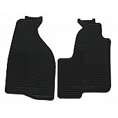 Highland Floor Mat - Direct-Fit Black Rubber Set of 2 - 4602000