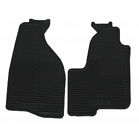 Highland Floor Mat - Direct-Fit Black Rubber Set of 2 - 4602000