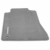 Ford Performance Floor Mat - Direct-Fit Gray Mustang Logo Carpet Set of 2 - M13086MD