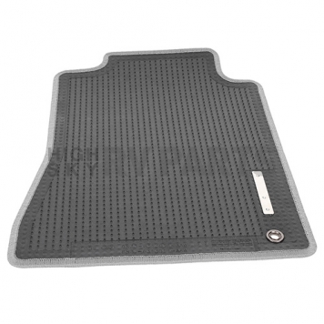 Ford Performance Floor Mat - Direct-Fit Gray Mustang Logo Carpet Set of 2 - M13086MD-2