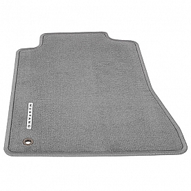 Ford Performance Floor Mat - Direct-Fit Black Mustang Logo Carpet Set of 2 - M13086ME