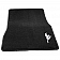 Ford Performance Floor Mat - Direct-Fit Black Silver Pony Logo Carpet Set of 2 - M13086MF