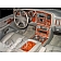 B & I Fender Dash Panel Trim WD875ADLE