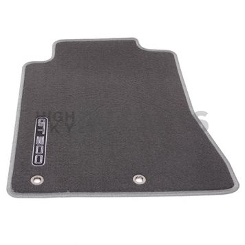 Ford Performance Floor Mat - Direct-Fit Gray GT500 Logo Carpet Set of 2 - M13086MG